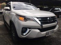 Selling White Toyota Fortuner 2017 in Parañaque 