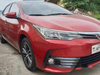 Red Toyota Corolla Altis 2018 Manual Gasoline for sale 