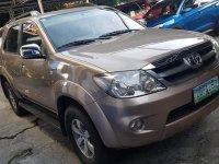 Selling Brown Toyota Fortuner 2007 at 90000 km 