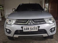 Silver Mitsubishi Montero Sport 2014 at 85000 km for sale