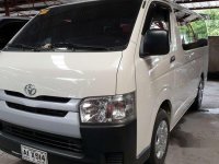 Selling White Toyota Hiace 2018 at 5500 km 