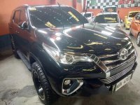 Black Toyota Fortuner 2017 Automatic Diesel for sale