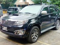 Black Toyota Fortuner 2014 for sale in Manila 