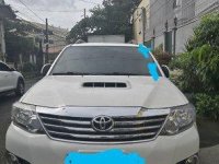 Sell White 2014 Toyota Fortuner Automatic Diesel at 89000 km