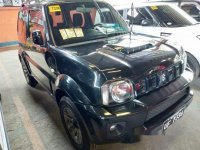 Black Suzuki Jimny 2017 Manual Gasoline for sale in Quezon City