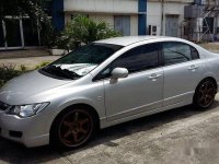 Selling Silver Honda Civic 2008 at 120000 km 