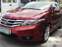 Red Honda City 2014 for sale in Las Pinas