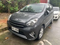 Grey Toyota Wigo 2017 for sale in Quezon City 