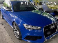Blue Audi Rs6 2016 at 6000 km for sale 