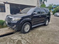 Black Toyota Fortuner 2014 at 60100 km for sale