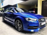 Blue Audi S3 2016 at 5000 km for sale