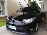 Black Toyota Vios 2017 Automatic Gasoline for sale 