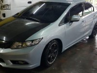 Sell Silver 2013 Honda Civic at 40000 km 