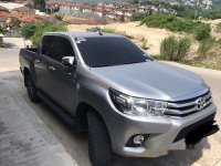 Selling Silver Toyota Hilux 2016 at 18300 km