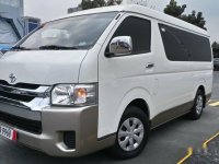 Sell White 2017 Toyota Hiace in Quezon City