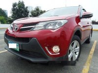 Red Toyota Rav4 2014 Automatic Gasoline for sale in Quezon City