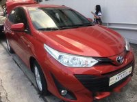 Orange Toyota Vios 2018 Automatic Gasoline for sale
