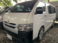 White Toyota Hiace 2016 Van Manual for sale 