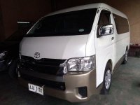 Sell White 2015 Toyota Hiace Automatic Diesel at 45386 km
