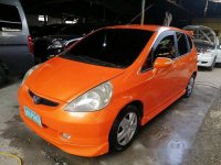 Orange Honda Fit 2005 Automatic for sale 