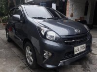 Black Toyota Wigo 2015 at 61000 km for sale 