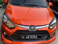 Orange Toyota Wigo 2018 for sale in Quezon City