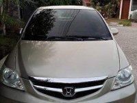 Grey Honda City 2007 at 77000 km for sale