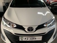 Selling White Toyota Vios 2019 in Quezon City