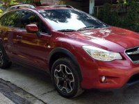 Red Subaru Xv 2013 Automatic Gasoline for sale 