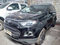 Black Ford Ecosport 2017 Automatic Gasoline for sale 