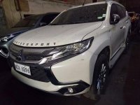 White Mitsubishi Montero Sport 2016 at 43000 km for sale