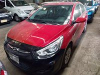 Red Hyundai Accent 2016 for sale in Makati