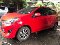 Sell Red Toyota Wigo 2019 in Quezon City