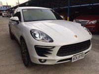 White Porsche Macan 2015 Automatic Diesel for sale 