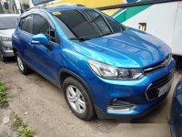 Blue Chevrolet Trax 2017 Automatic Gasoline for sale 