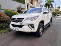 White Toyota Fortuner 2017 at 22000 km for sale 