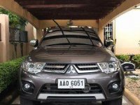 Brown Mitsubishi Montero Sport 2014 Manual Diesel for sale  