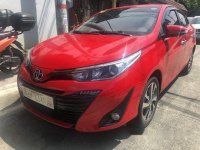 Red Toyota Vios 2019 at 1500 km for sale 