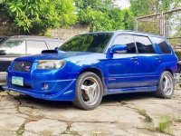 Selling Blue Subaru Forester 2007 at 150000 km 