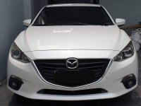Pearlwhite Mazda 3 2014 for sale in Muntinlupa 