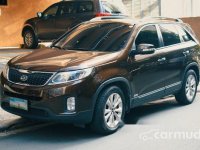 Brown Kia Sorento 2013 Automatic Diesel for sale 