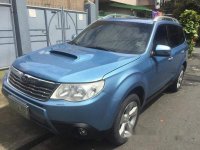 Selling Blue Subaru Forester 2011 at 60000 km 