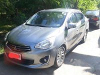 Sell Grey 2015 Mitsubishi Mirage G4 Automatic Gasoline at 98700 km 