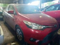 Selling Red Toyota Vios 2017 Automatic Gasoline 