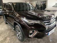 Selling Brown Toyota Fortuner 2017 Automatic Diesel 