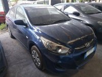 Selling Blue Hyundai Accent 2018 Automatic Gasoline 