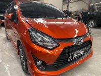 Orange Toyota Wigo 2018 for sale in Quezon City