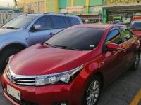 Sell Red 2014 Toyota Corolla Altis in at 52000 km 