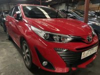 Red Toyota Vios 2019 at 1500 km for sale 