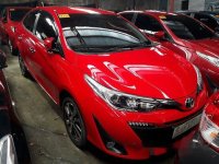 Selling Red Toyota Vios 2019 Automatic Gasoline 